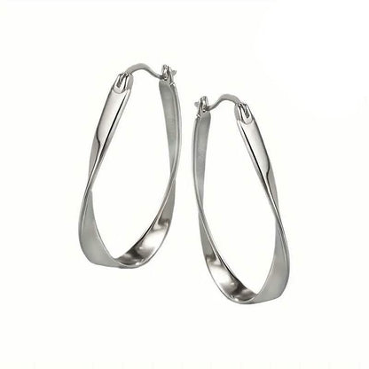 925 Silver Hypoallergenic Elegant Retro Style Earrings DailySale