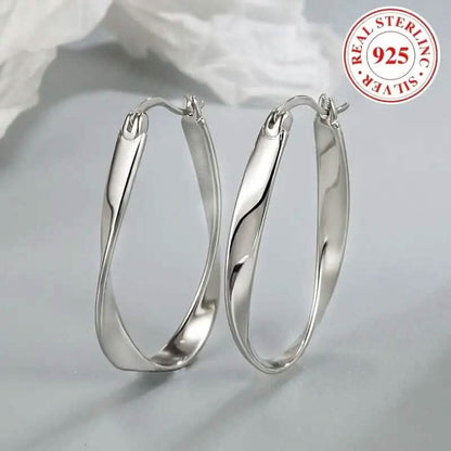 925 Silver Hypoallergenic Elegant Retro Style Earrings DailySale