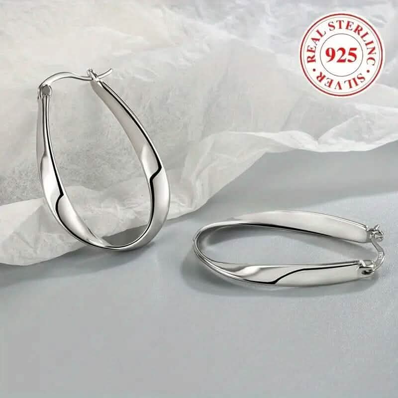 925 Silver Hypoallergenic Elegant Retro Style Earrings DailySale