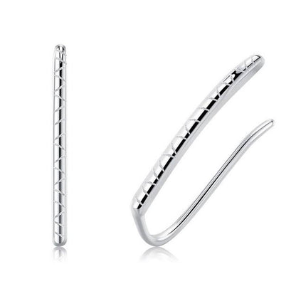 925 Sterling Silver Clip Earrings DailySale