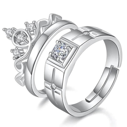 925 Sterling Silver New Jewelry Fashion Couple Ring DailySale