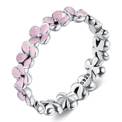 925 Sterling Silver Women Ring Romantic Plum Ring DailySale