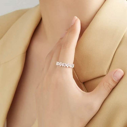 925 Sterling Silver Women Ring Romantic Plum Ring DailySale