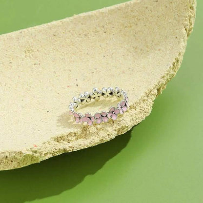 925 Sterling Silver Women Ring Romantic Plum Ring DailySale