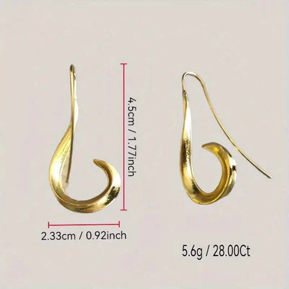 925 Sterling Silver Hypoallergenic Antique Finish Hook Earrings DailySale