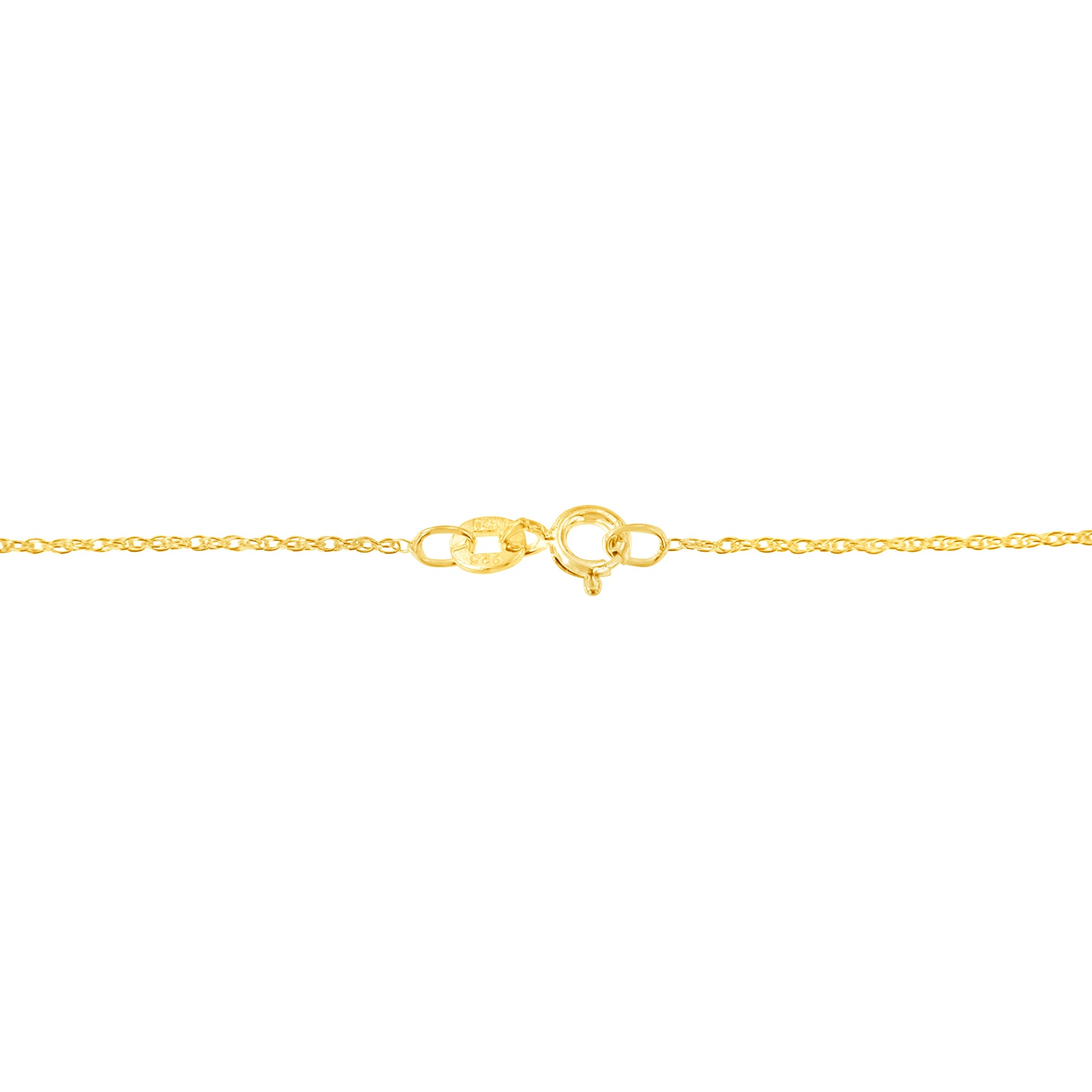 10K Yellow Gold 1/4 cttw Prong Set Round-Cut Diamond Open Heart 18" Pendant Necklace (K-L Color, I1-I2 Clarity) Bids.com