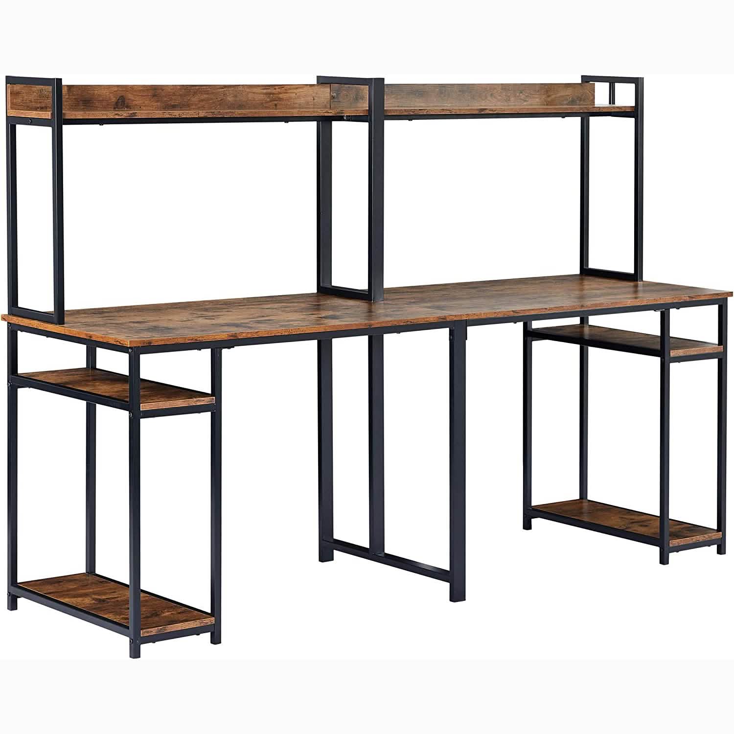 94.6 Inch Modern Two Person Computer Desk DailySale