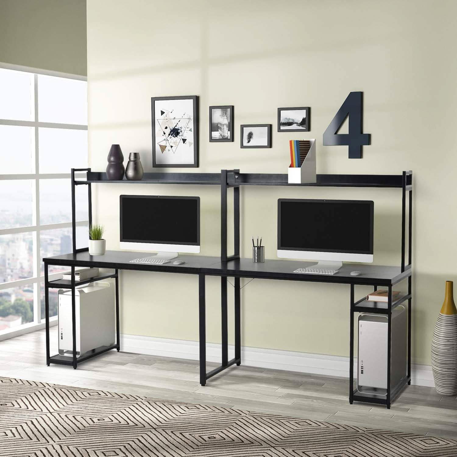 94.6 Inch Modern Two Person Computer Desk DailySale