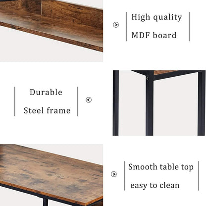 94.6 Inch Modern Two Person Computer Desk DailySale