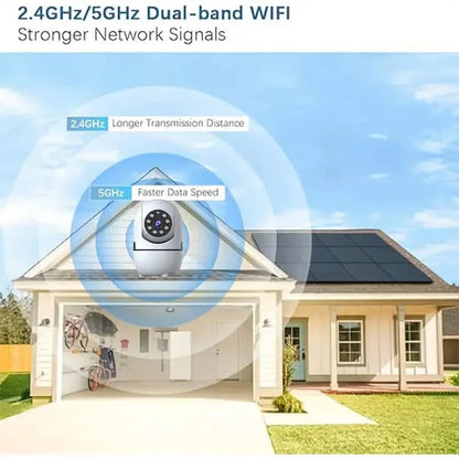 2-Pack: Wireless Security Cameras – 355° Rotation, Night Vision, Motion Detection, Two-Way Audio DailySale