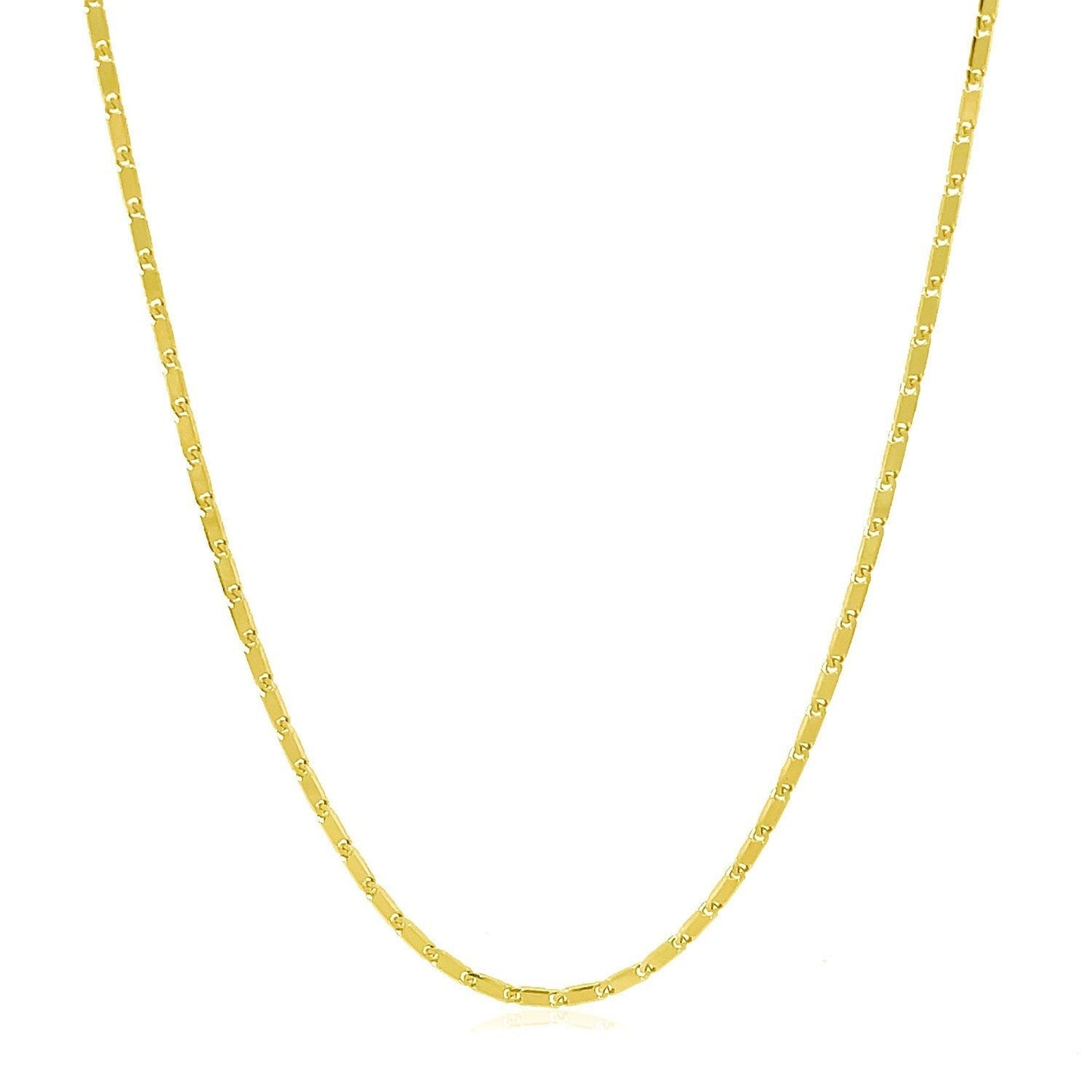 14k Yellow Gold Lumina Pendant Chain 1.0mm Bids.com
