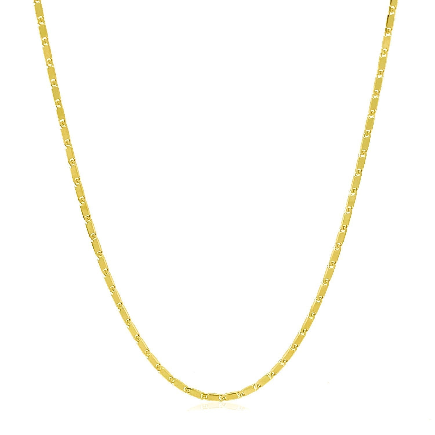 14k Yellow Gold Lumina Pendant Chain 1.0mm Bids.com