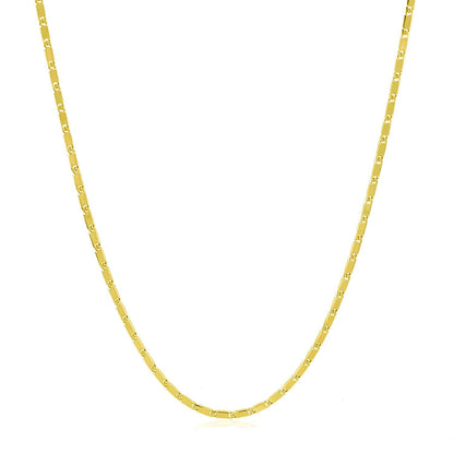 14k Yellow Gold Lumina Pendant Chain 1.0mm Bids.com