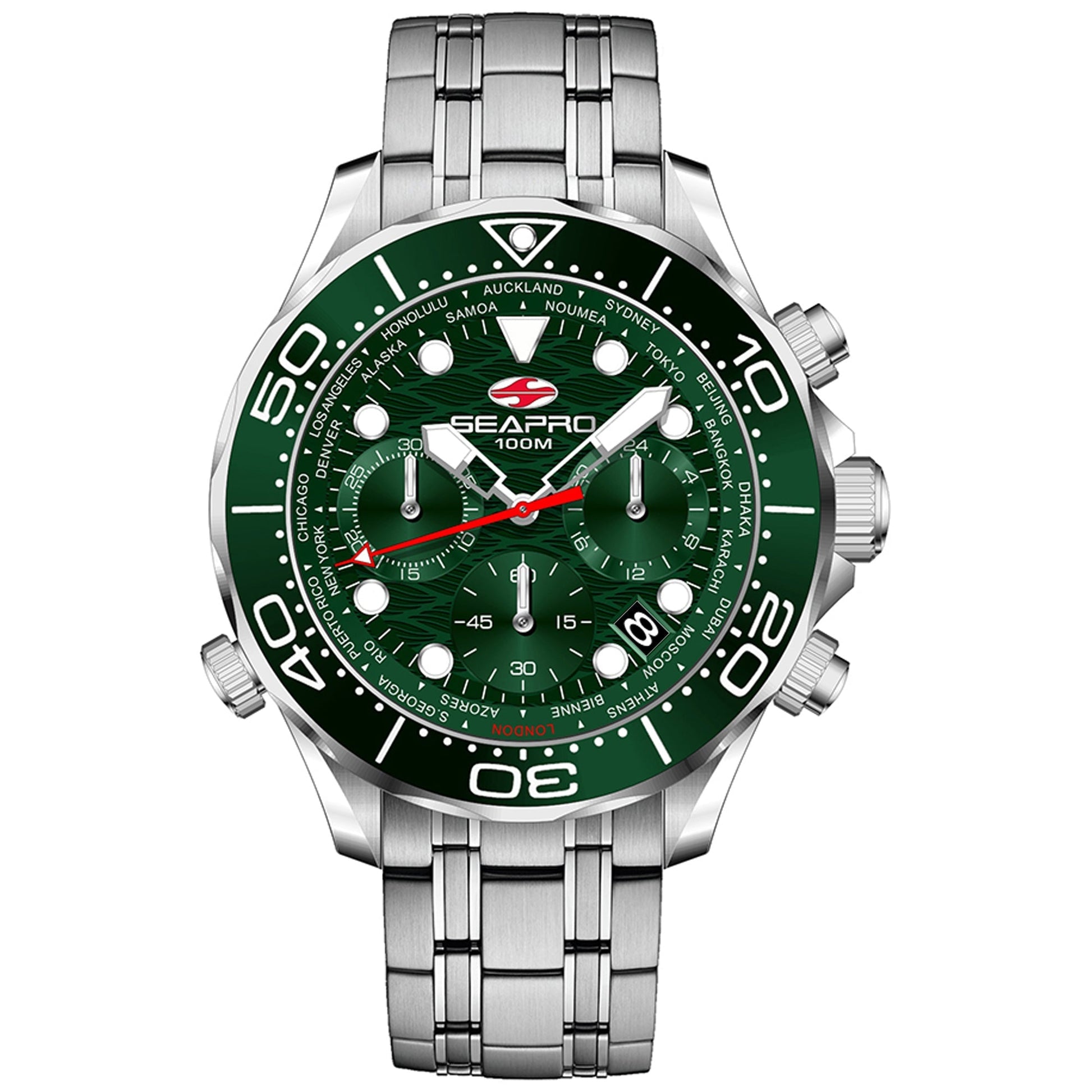 Seapro Men's Mondial Timer Bids.com
