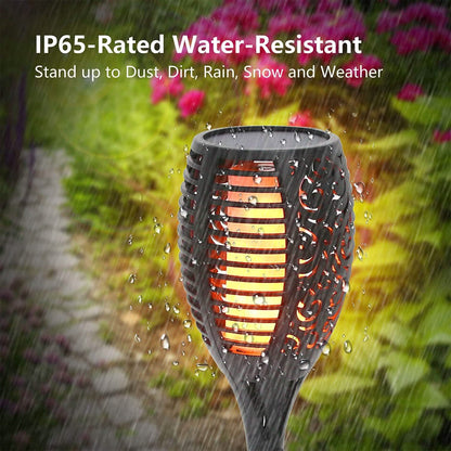 96 LEDs Solar Flame Torch Light DailySale