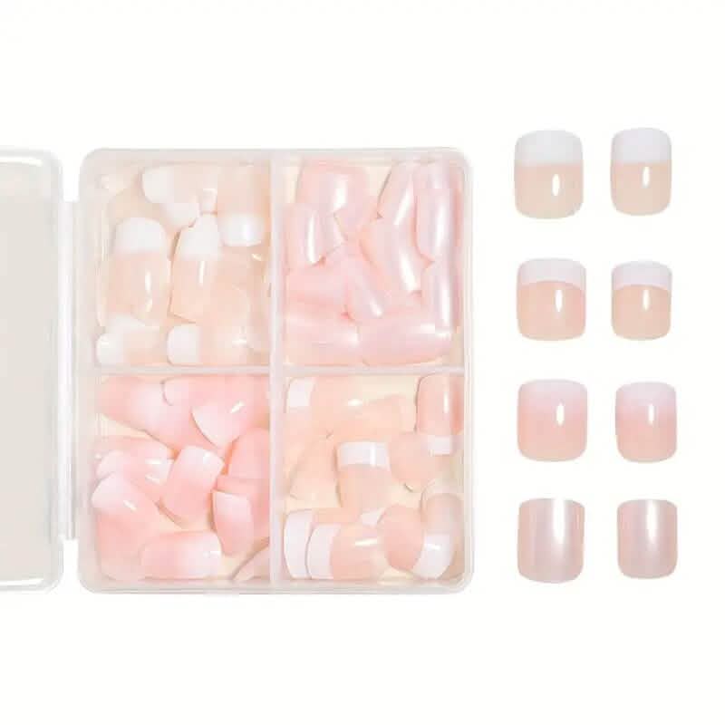 96-Pieces: Short Square Acrylic Press-On Nails DailySale