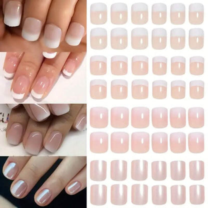96-Pieces: Short Square Acrylic Press-On Nails DailySale