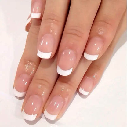 96-Pieces: Short Square Acrylic Press-On Nails DailySale