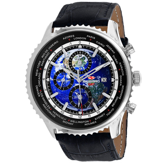 Seapro Men's Meridian World Timer GMT Bids.com
