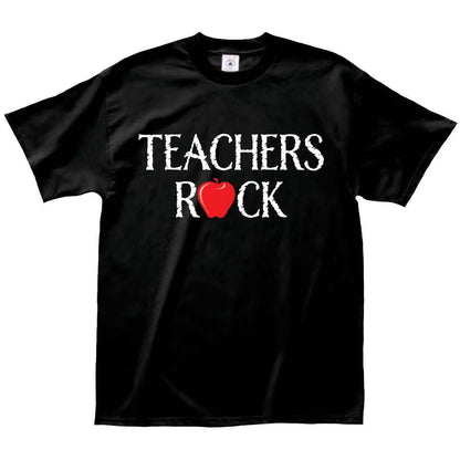 Teachers Rock or Teacher Superpower T-Shirt DailySale