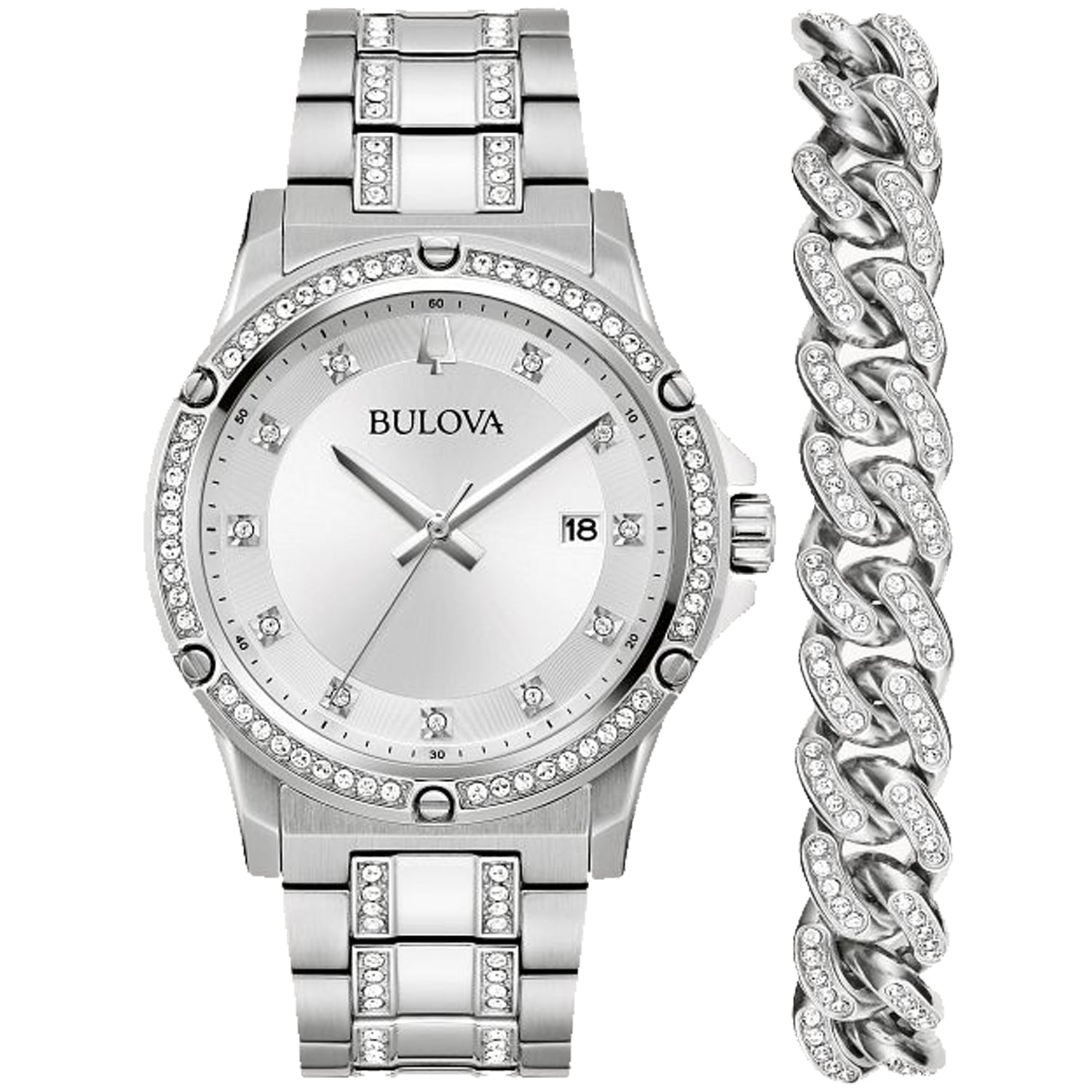 Bulova Men's Crystal Box Set Bids.com