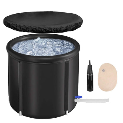 97 Gal Large Size Ice Bath Tub with Cover DailySale