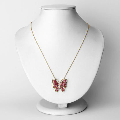 2.88 Carat Genuine Ruby and White Zircon .925 Sterling Silver Necklace Bids.com