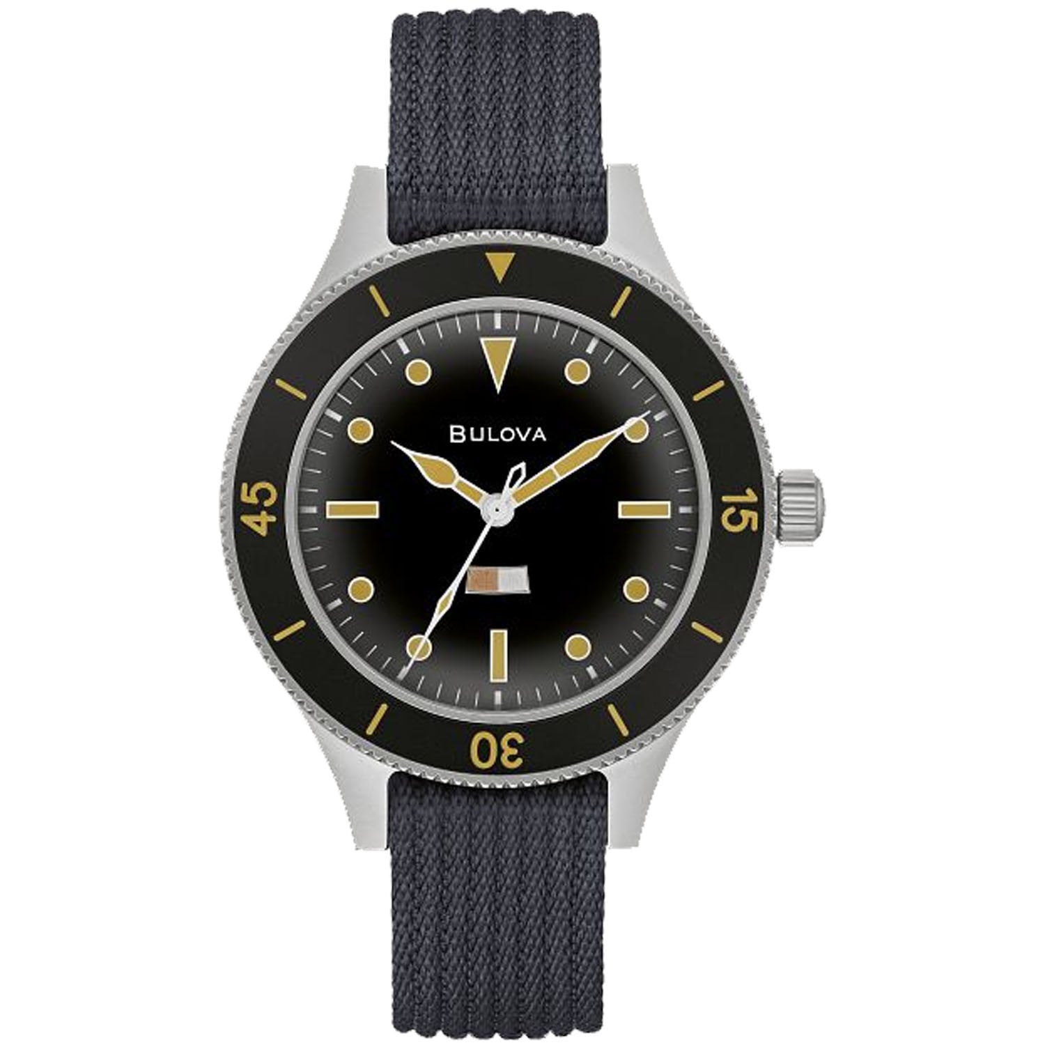 Bulova Men's Mil Ships Bids.com