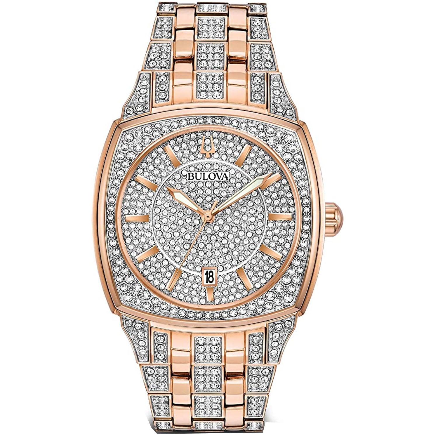 Bulova Men's Pave Bids.com
