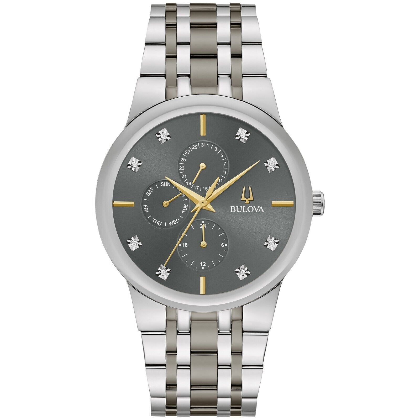Bulova Men's Modern Diamond Bids.com