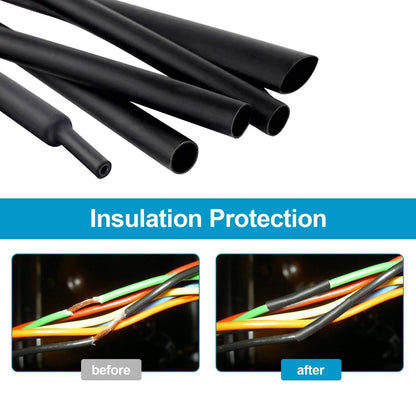 98Ft Heat Shrink Tubing Roll Waterproof Insulation Sealing DailySale