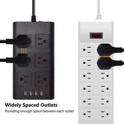 9.8ft USB Power Strip Surge Protector DailySale