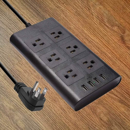 9.8ft USB Power Strip Surge Protector DailySale