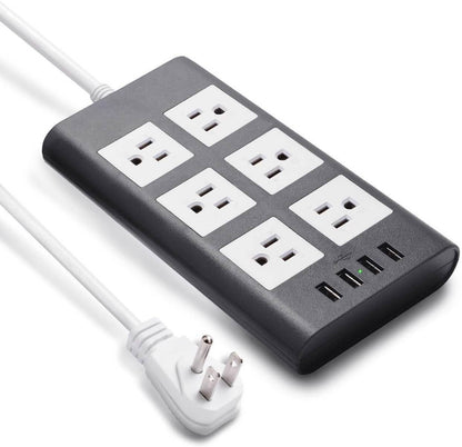 9.8ft USB Power Strip Surge Protector DailySale