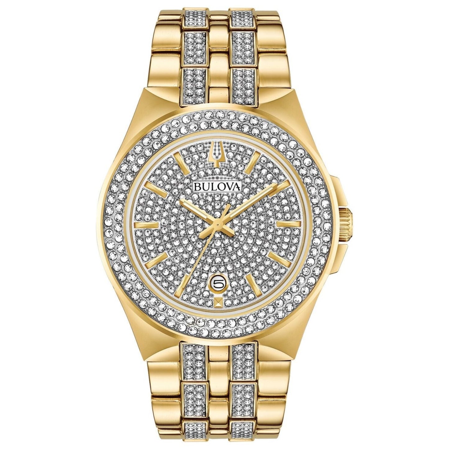 Bulova Men's Crystal Bids.com