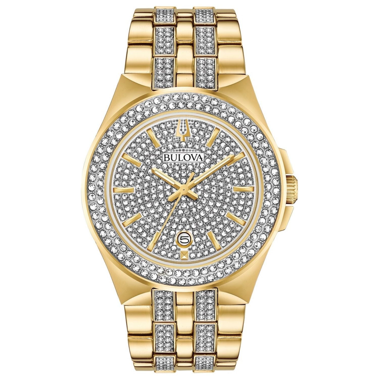 Bulova Men's Crystal Bids.com