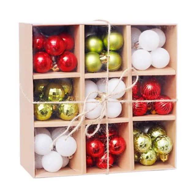 99-Piece: Christmas Balls Ornaments for Christmas Tree Gift Box Set DailySale