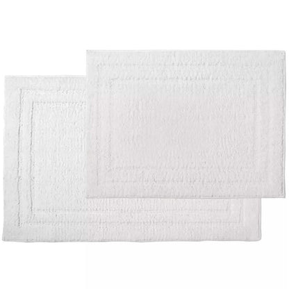 2-Piece: Bibb Home Microfiber Shag Bath Mat Set DailySale