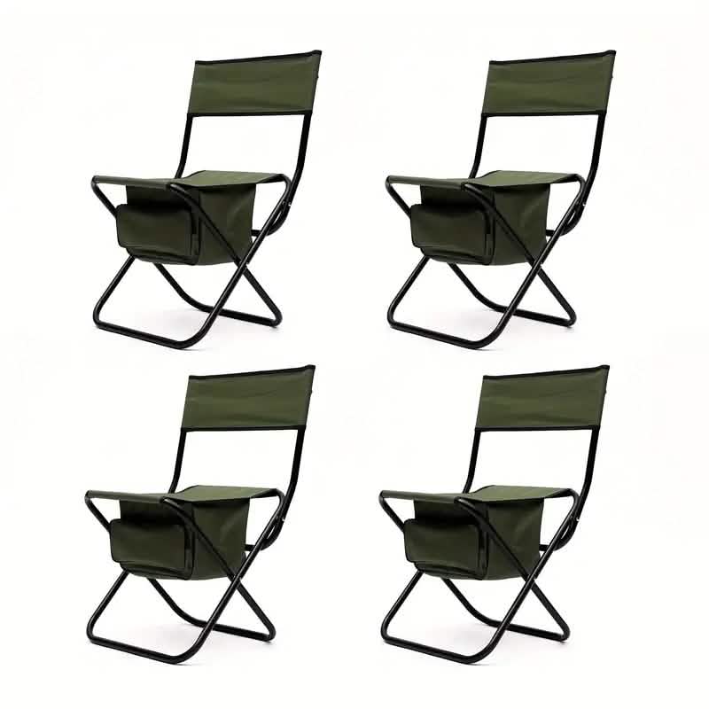 4-Piece: Folding Outdoor Chair with Storage Bag DailySale