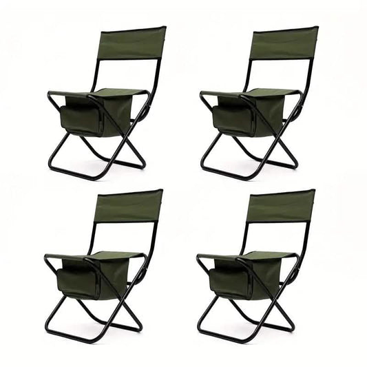 4-Piece: Folding Outdoor Chair with Storage Bag DailySale