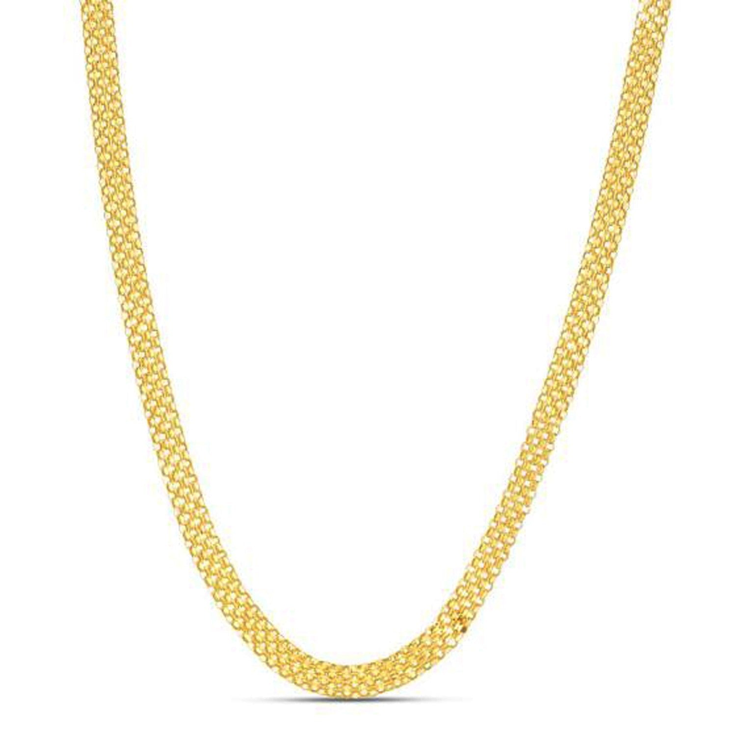 14k Yellow Gold Bismark Chain (4.70 mm) Bids.com