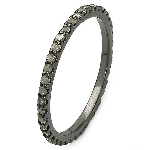 0.60 Carat Genuine TLB Diamond .925 Sterling Silver Ring Bids.com