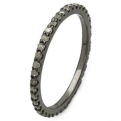 0.60 Carat Genuine TLB Diamond .925 Sterling Silver Ring Bids.com