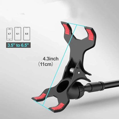 360° Rotating Universal Phone Stand with Flexible Spiral Base for Lazy Browsing DailySale