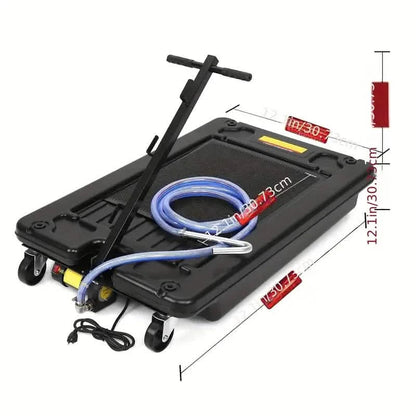 17 Gallon Low Profile Oil Drain with Electric Pump DailySale