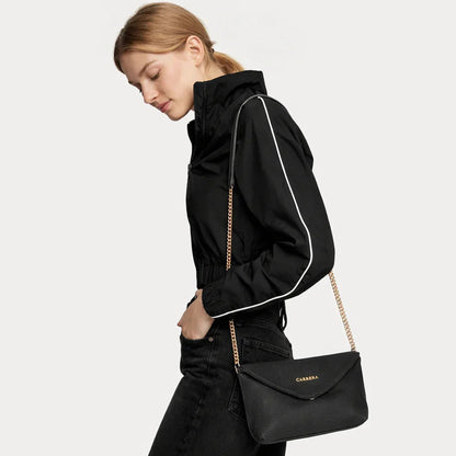 Carrera Lunera Women’s Leather Bag – Floater Leather Women’s Shoulder & Crossbody Bag with Chain Strap for Everyday Elegance | Minimal & Handcrafted Mizuri Leather