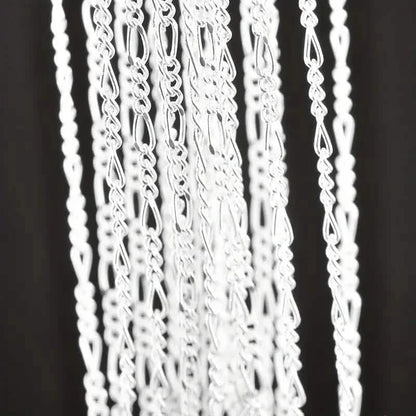 Exquisite Copper Necklace Chain, 16–30in Adjustable, 925 Silver Plated DailySale