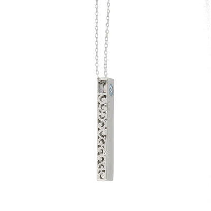 Natural Blue Topaz Fashion Pendants Sterling Silver Bids.com