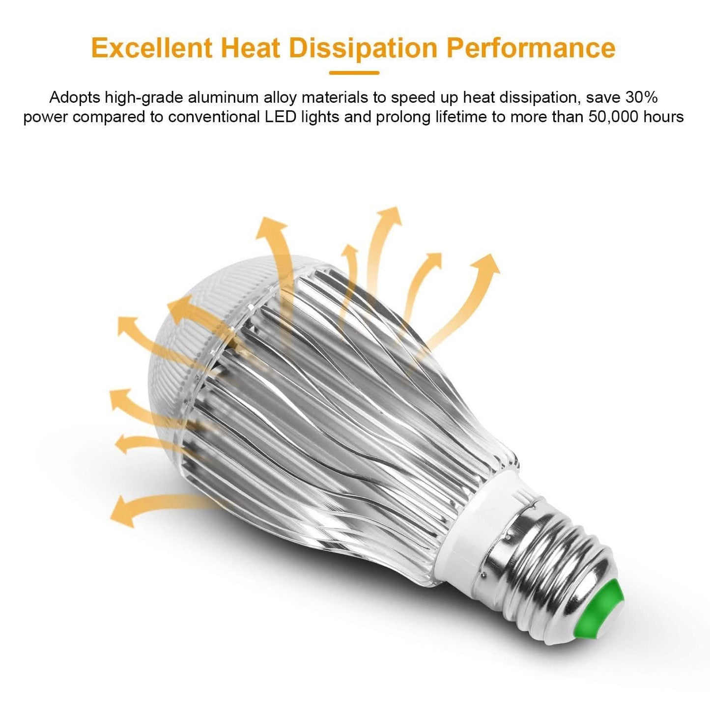 9W LED Light Bulb E27 RGB Lamp DailySale