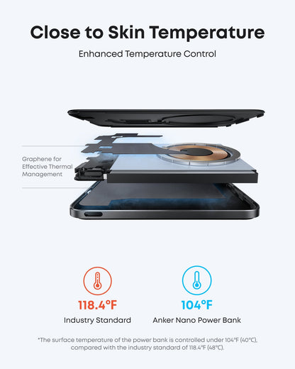 Anker Nano Power Bank (5K, MagGo, Slim) Anker